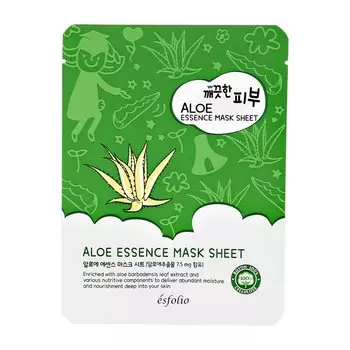 ESFOLIO Маска для лица ESFOLIO с экстрактом алоэ вера