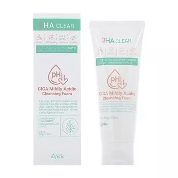 ESFOLIO Пенка для умывания средне-кислотная с экстрактом центеллы азиатской