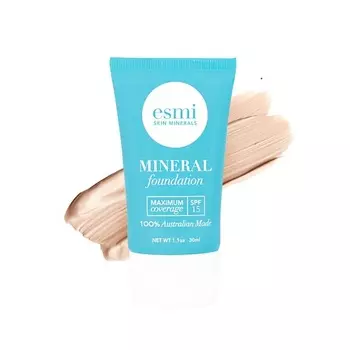 ESMI SKIN MINERALS Тональная основа минеральная Максимальное покрытие Liquid Mineral Foundation