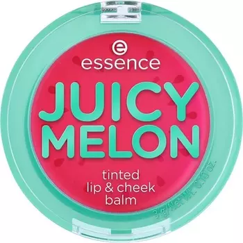 ESSENCE Бальзам для губ и лица Juicy Melon Tinted Lip & Cheek Balm