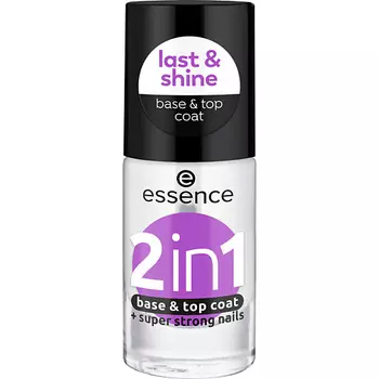 ESSENCE Базовое и топовое покрытие 2 in 1 Base & Top Coat