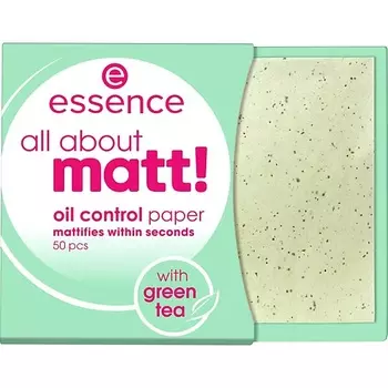 ESSENCE Матирующие салфетки All About Matt!