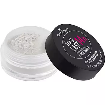 ESSENCE Рассыпчатая фиксирующая пудра Fix & Last 14h