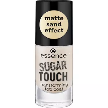 ESSENCE Топовое покрытие для ногтей Sugar Touch Transforming Top Coat