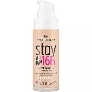 ESSENCE Устойчивая тональная основа Stay All Day 16h