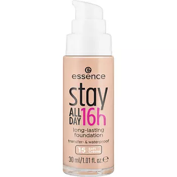 ESSENCE Устойчивая тональная основа Stay All Day 16h