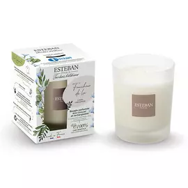 ESTEBAN PARIS PARFUMS Свеча ароматическая в стеклянном стакане Свежесть льна