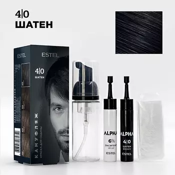 ESTEL PROFESSIONAL ESTEL Краска-камуфляж для седины ALPHA