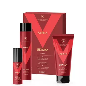 ESTEL PROFESSIONAL ESTEL Набор для бритья ALPHA ULTIMA пламя