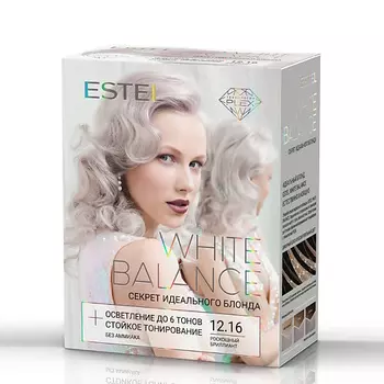 ESTEL PROFESSIONAL ESTEL Набор для осветления и тонирования волос WHITE BALANCE 12.16 роскошный бриллиант