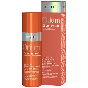 ESTEL PROFESSIONAL Эликсир с UV-фильтром для кончиков волос OTIUM SUMMER Шелковые капли