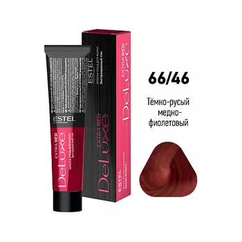 ESTEL PROFESSIONAL Краска-уход для волос DE LUXE EXTRA RED