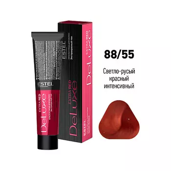 ESTEL PROFESSIONAL Краска-уход для волос DE LUXE EXTRA RED