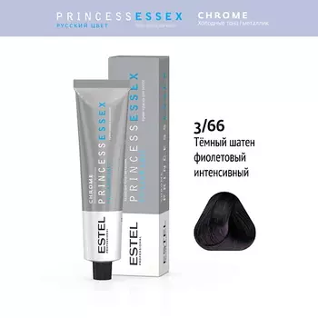 ESTEL PROFESSIONAL Крем-краска для волос PRINCESS ESSEX CHROME