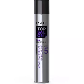 ESTEL PROFESSIONAL Лак для волос TOP SALON PRO.СТАЙЛИНГ экстрасильная фиксация