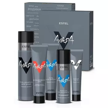 ESTEL PROFESSIONAL Набор для волос, тела и бритья АЛЬФА V для мужчин