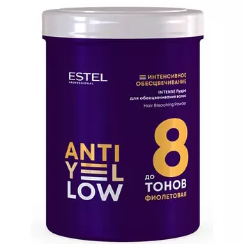 ESTEL PROFESSIONAL Пудра для обесцвечивания волос ANTI-YELLOW intense