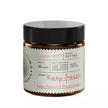 ETERIA COSMO Ароматическая свеча в банке Фрезия сирень и драгоценное дерево 88.0