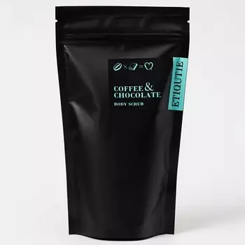 ETIQUTIE Сухой скраб для тела кофейный с маслами 200.0