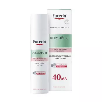 EUCERIN Сыворотка с тройным действием DermoPure