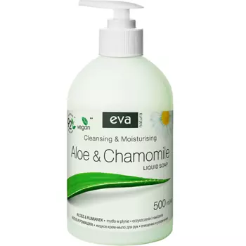 EVA NATURA Жидкое крем-мыло для рук "Алоэ и Ромашка" 500.0