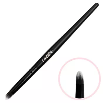 EVABOND Кисть макияжная бочонок для теней Black