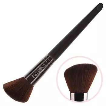 EVABOND Кисть макияжная для пудры и румян скошенная
