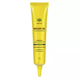 EVAS Char Char Набор Сыворотка для волос Восстановление Argan Oil Protein Hair Ampoule 5 шт * 15 мл