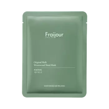 EVAS Fraijour Тканевая маска для лица Original Herb Wormwood Sheet Mask 115.0