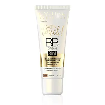 EVELINE BB-крем для лица 8 в 1 Satin Touch BB-cream