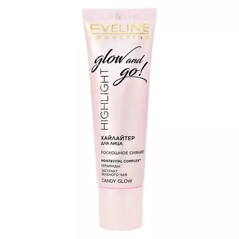 EVELINE Хайлайтер для лица GLOW AND GO