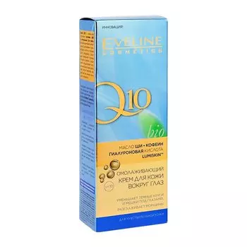 EVELINE Крем для кожи вокруг глаз Q 10 омолаживающий spf-10