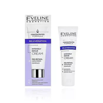 EVELINE Крем для лица CONCENTRATED FORMULA с ретинолом (омолаживающий)