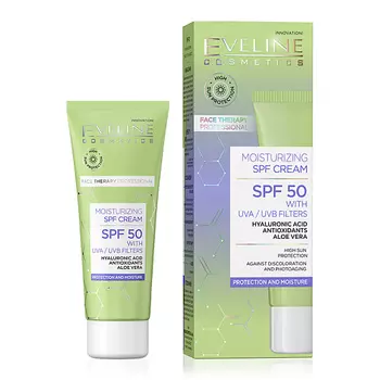 EVELINE Крем для лица увлажняющий SPF-50 30