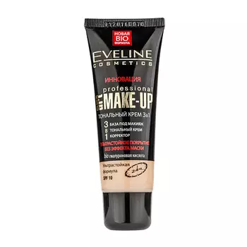EVELINE Крем тональный для лица ART PROFESSIONAL MAKE-UP