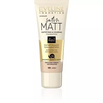 EVELINE Крем тональный для лица SATIN MATT