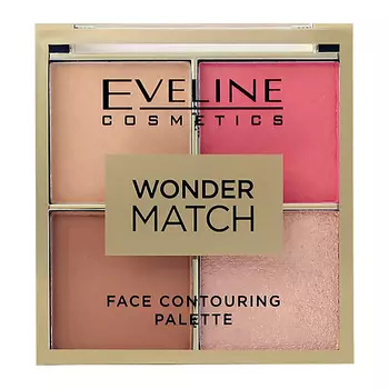 EVELINE Палетка для контуринга Wonder Match Face Contouring Palette