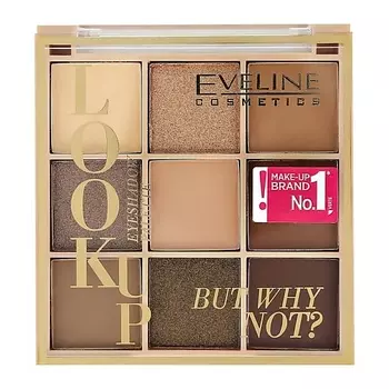 EVELINE Палетка теней для век But Why Not Look Up Eyeshadow Palette