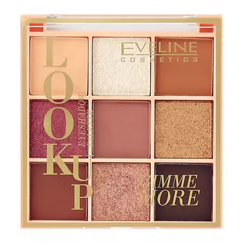 EVELINE Палетка теней для век Gimme More Look Up Eyeshadow Palette