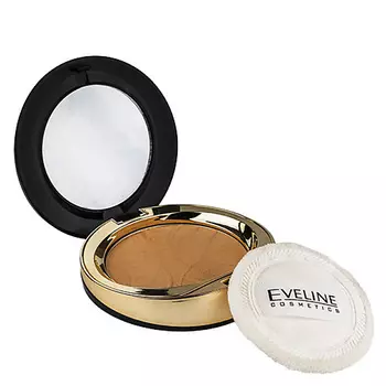 EVELINE Пудра компактная для лица матирующая Celebrities Beauty Face Powder