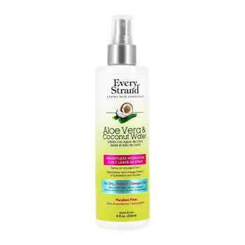 EVERY STRAND Спрей для волос EVERY STRAND 5 в 1 с соком алоэ вера и кокосовой водой
