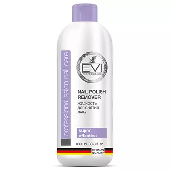 EVI PROFESSIONAL Жидкость для снятия лака с ацетоном Professional Salon Nail Care Nail Polish Remover