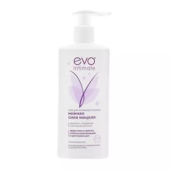 EVO LABORATOIRES Гель для интимной гигиены Нежная сила мицелл с молочной кислотой, рН 5,2 250.0