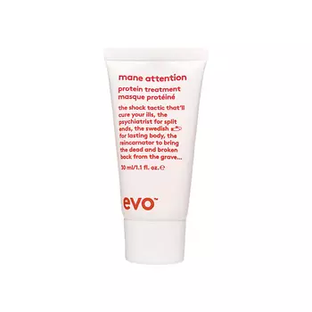 EVO [рецепт для гривы] укрепляющий протеиновый уход для волос mane attention protein treatment
