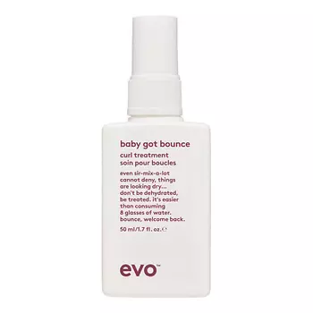 EVO Смываемый уход для вьющихся и кудрявых волос Упругий завиток Baby Got Bounce Curl Treatment