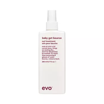 EVO Смываемый уход для вьющихся и кудрявых волос Упругий завиток Baby Got Bounce Curl Treatment