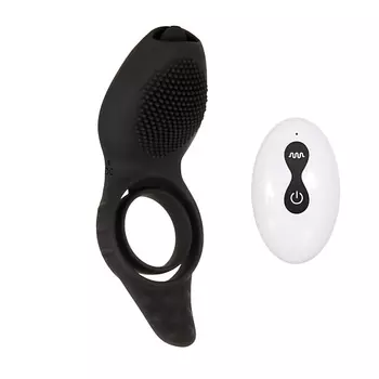 EVOLVED Zero Tolerance MR. FLICKER Эрекционное кольцо со стимулятором клитора