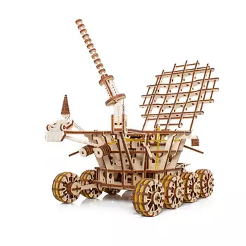 EWA ECO-WOOD-ART Деревянный конструктор 3D Робот Луноход 1.0