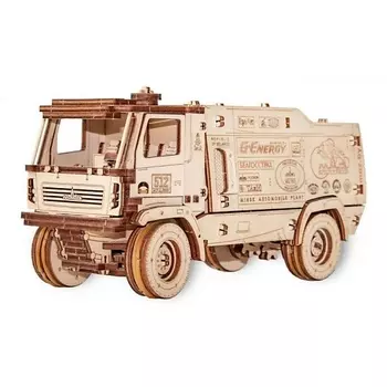 EWA ECO-WOOD-ART Деревянный конструктор 3D МАЗ-5309RR 1.0