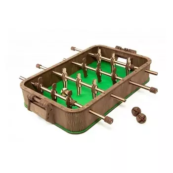 EWA ECO-WOOD-ART Деревянный конструктор 3D Настольный футбол 1.0